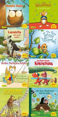 Pixi-8er-Set 297: Pixis liebste Kinderbuch-Helden (8x1 Exemplar)