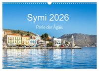 Symi 2026, Perle der Ägäis (Wandkalender 2026 DIN A3 quer), CALVENDO Monatskalender
