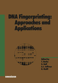 Vorderes Coverbild DNA Fingerprinting: Approaches and Applications