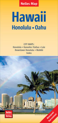 Vorderes Coverbild Nelles Map Landkarte Hawaii : Honolulu, Oahu