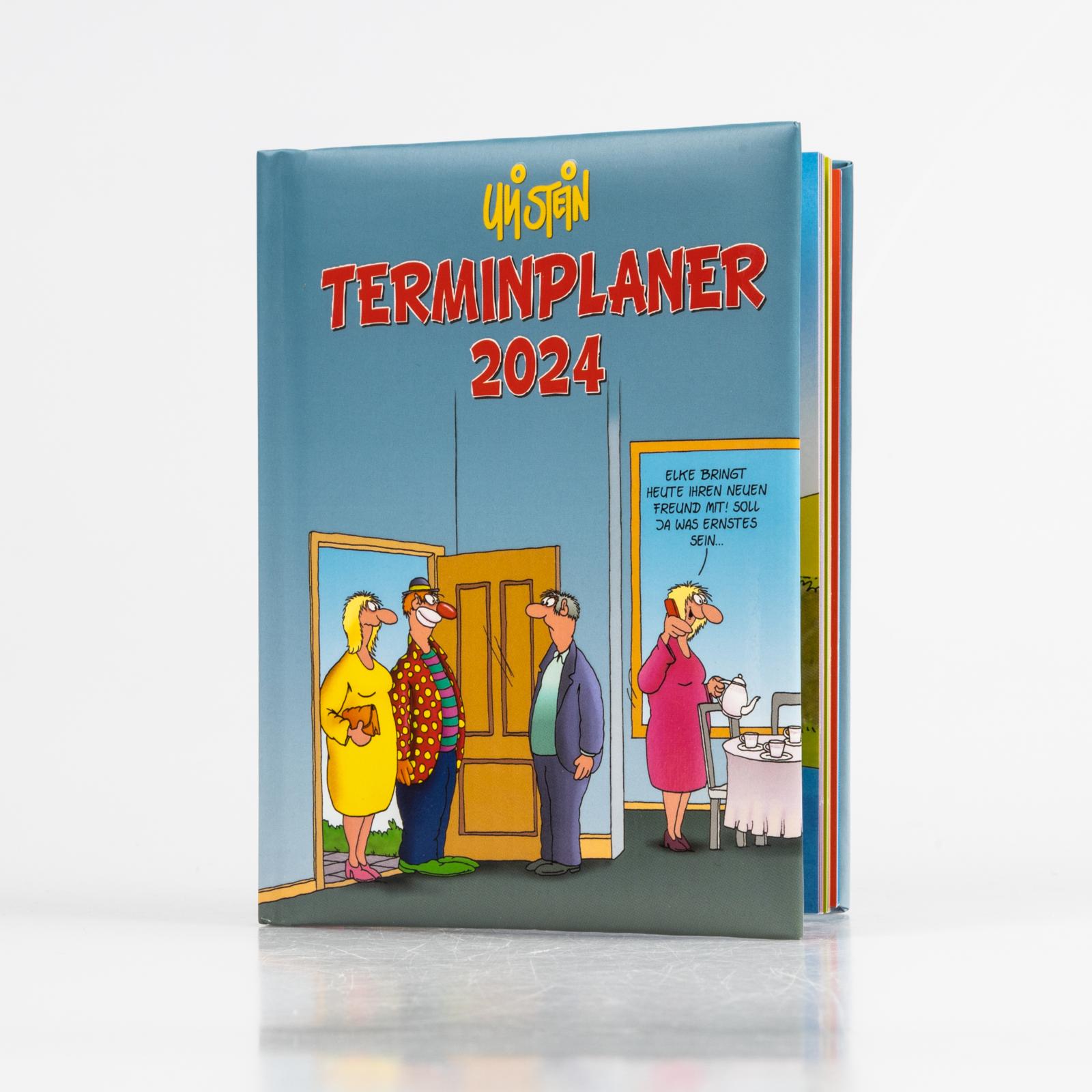 Uli Stein Terminplaner 2024: Taschenkalender