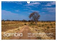 Sambia - ein großartiges Land (Wandkalender 2025 DIN A4 quer), CALVENDO Monatskalender