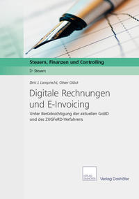 Vorderes Coverbild Digitale Rechnungen und E-Invoicing