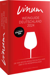 Vorderes Coverbild VINUM Weinguide Deutschland 2024