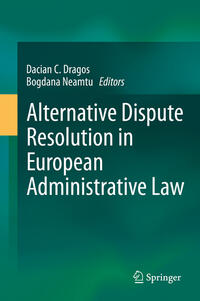 Vorderes Coverbild Alternative Dispute Resolution in European Administrative Law