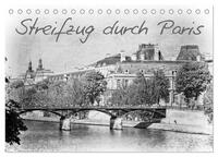 Streifzug durch Paris (Tischkalender 2025 DIN A5 quer), CALVENDO Monatskalender