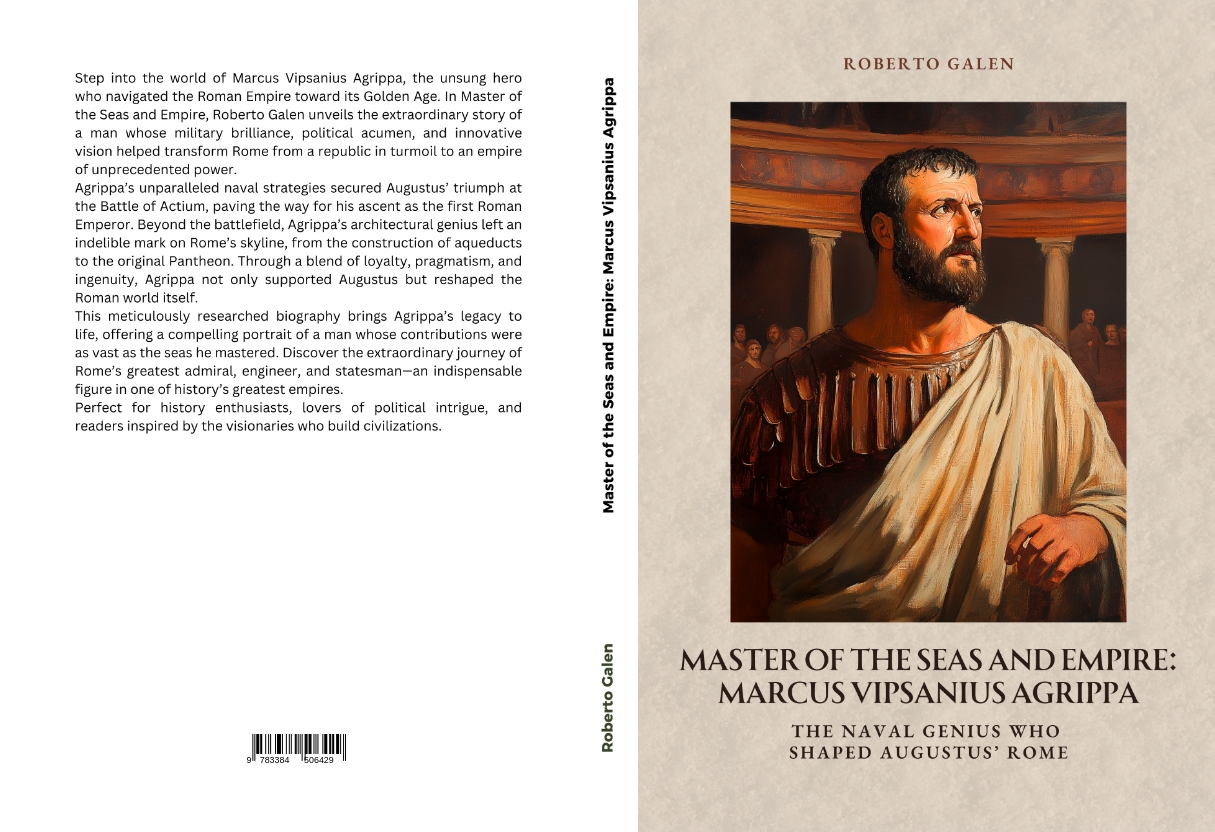 Gesamtes Coverbild Master of the Seas and Empire: Marcus Vipsanius Agrippa
