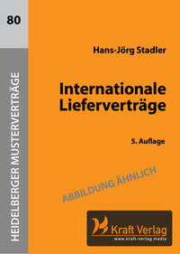 Vorderes Coverbild Internationale Lieferverträge