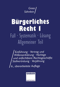 Bürgerliches Recht I