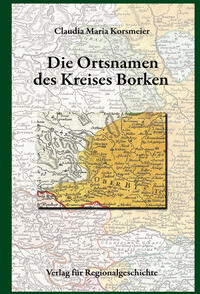 Vorderes Coverbild Die Ortsnamen des Kreises Borken