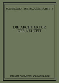 Vorderes Coverbild Die Architektur der Neuzeit
