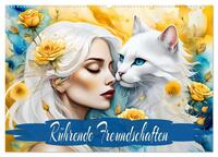Rührende Freundschaften (Wandkalender 2026 DIN A2 quer), CALVENDO Monatskalender