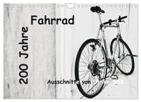 200 Jahre Fahrrad - Ausschnitte von Ulrike SSK (Wandkalender 2026 DIN A4 quer), CALVENDO Monatskalender