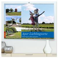 Vorderes Coverbild Aper Lieblingsorte (hochwertiger Premium Wandkalender 2025 DIN A2 quer), Kunstdruck in Hochglanz