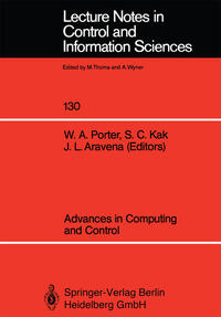 Advances in Computing and Control