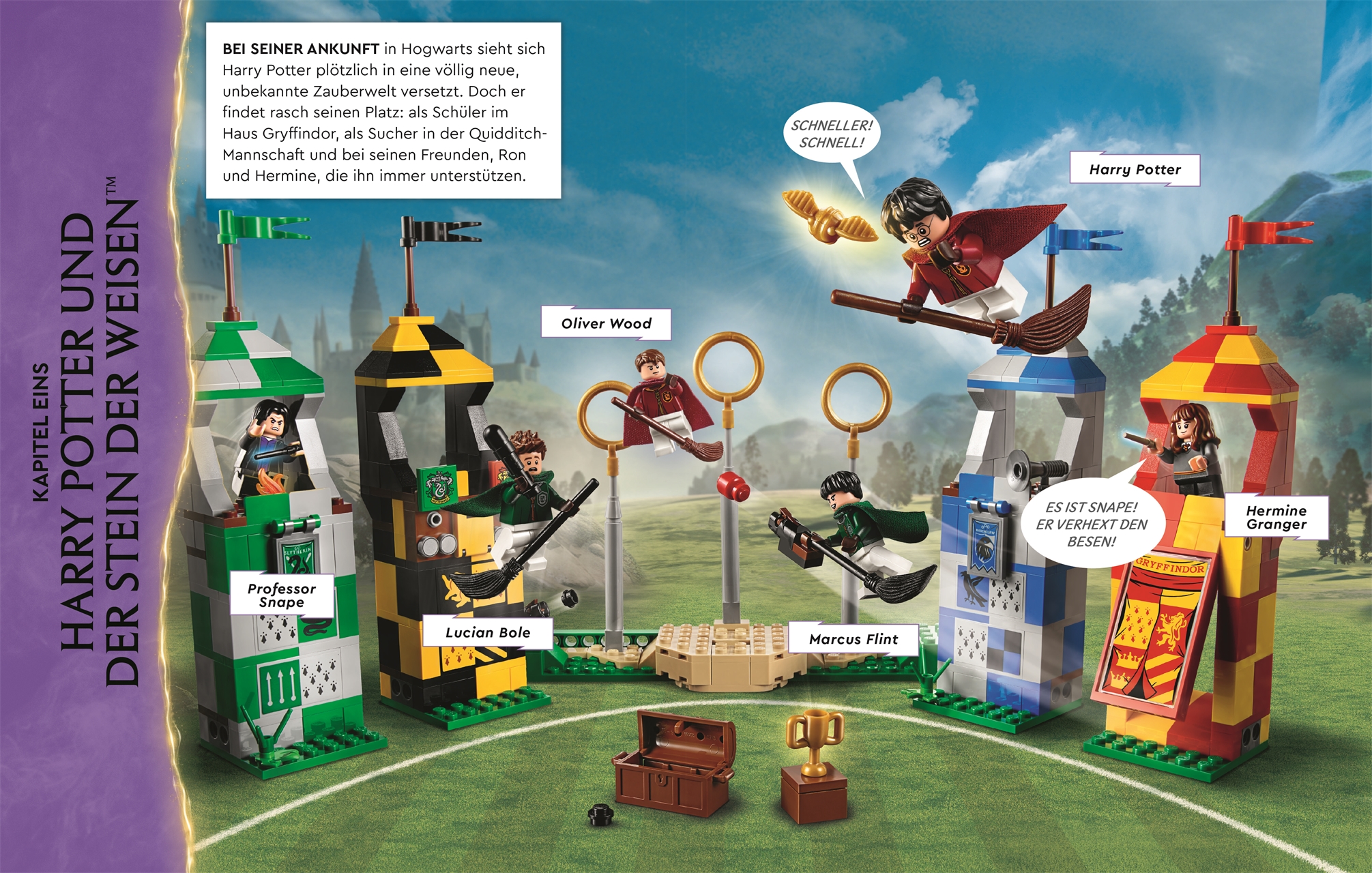 Beispielinhalt (Bild) LEGO® Harry Potter Lexikon der Minifiguren