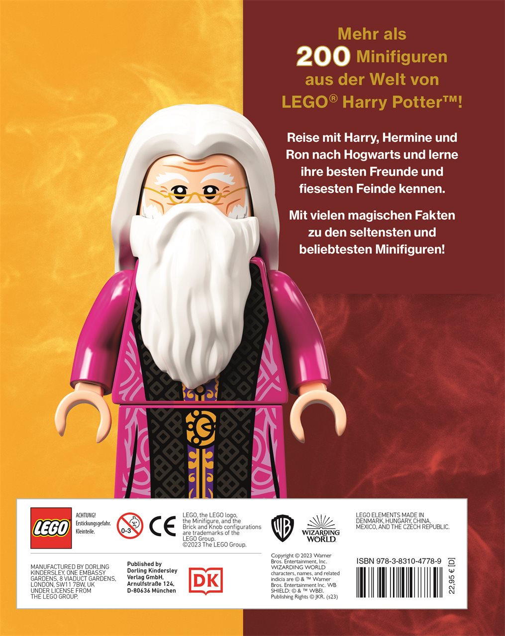 Rückseitencover LEGO® Harry Potter Lexikon der Minifiguren