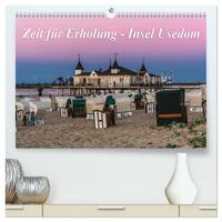 Zeit für Erholung - Insel Usedom / Geburtstagskalender (hochwertiger Premium Wandkalender 2026 DIN A2 quer), Kunstdruck in Hochglanz