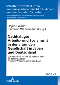 Vorderes Coverbild Nachhaltiges Arbeits- und Sozialrecht in der alternden Gesellschaft in Japan und Deutschland