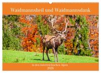 Waidmannsheil und Waidmannsdank (Wandkalender 2026 DIN A2 quer), CALVENDO Monatskalender