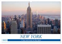 Vorderes Coverbild New York - 4 Tage unterwegs im Big Apple (Wandkalender 2025 DIN A2 quer), CALVENDO Monatskalender
