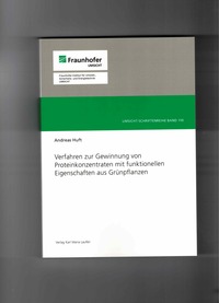Verfahren zur Gewinnung von Proteinkonzentraten mit funktionellen Eigenschaften aus Grünpflanzen