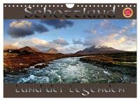 Schottland - Land der Legenden (Wandkalender 2025 DIN A4 quer), CALVENDO Monatskalender