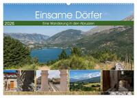 Einsame Dörfer - Eine Wanderung in den Abruzzen (Wandkalender 2026 DIN A2 quer), CALVENDO Monatskalender