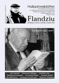 Flandziu. Halbjahresblätter für Literatur der Moderne / Koeppen als Leser