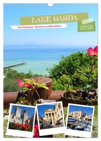 LAKE GARDA DerGardasee: Sirmione und Bardolino (Wandkalender 2026 DIN A3 hoch), CALVENDO Monatskalender