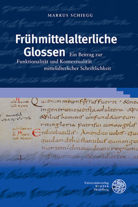 Frühmittelalterliche Glossen