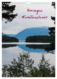 Familienplaner Norwegen (Wandkalender 2026 DIN A4 hoch), CALVENDO Monatskalender