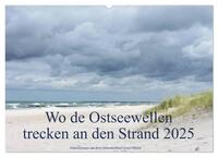 Wo de Ostseewellen trecken an den Strand 2025 (Wandkalender 2025 DIN A2 quer), CALVENDO Monatskalender