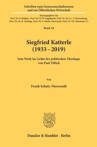 Siegfried Katterle (1933–2019).