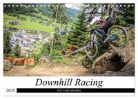 Downhill Racing (Wandkalender 2025 DIN A4 quer), CALVENDO Monatskalender