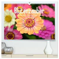 Blütenzauber - Traumhafte Farben der Natur (hochwertiger Premium Wandkalender 2025 DIN A2 quer), Kunstdruck in Hochglanz