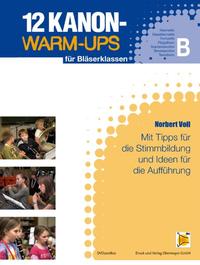12 Kanon Warm-Ups - B-Heft