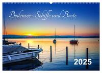 Bodensee-Schiffe und Boote (Wandkalender 2025 DIN A2 quer), CALVENDO Monatskalender
