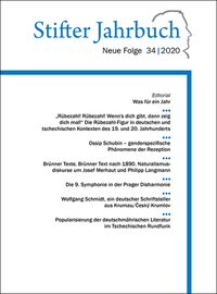 Stifter Jahrbuch. Neue Folge / Stifter Jahrbuch