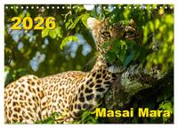 Masai Mara 2026 (Wandkalender 2026 DIN A4 quer), CALVENDO Monatskalender