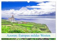 Azoren: Europas milder Westen (Wandkalender 2025 DIN A3 quer), CALVENDO Monatskalender