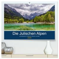 Die Julischen Alpen (hochwertiger Premium Wandkalender 2025 DIN A2 quer), Kunstdruck in Hochglanz
