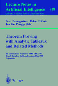 Theorem Proving with Analytic Tableaux and Related Methods