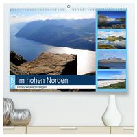 Im hohen Norden - Eindrücke aus Norwegen (hochwertiger Premium Wandkalender 2025 DIN A2 quer), Kunstdruck in Hochglanz