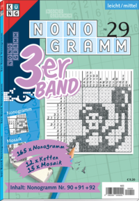 Nonogramm 3er-Band Nr. 29