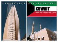 Kuwait - Moderne trifft Tradition (Tischkalender 2026 DIN A5 quer), CALVENDO Monatskalender