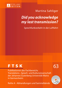 «Did you acknowledge my last transmission?»