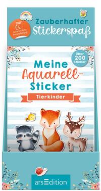 Display Aquarell-Sticker