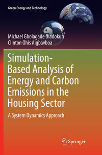 Vorderes Coverbild Simulation-Based Analysis of Energy and Carbon Emissions in the Housing Sector