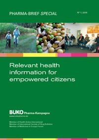 Vorderes Coverbild Relevant health information for empowered citizens